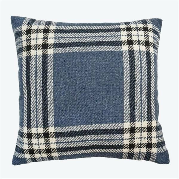 Youngs 18 x 18 in. Cotton Hand Woven Pillow 11499